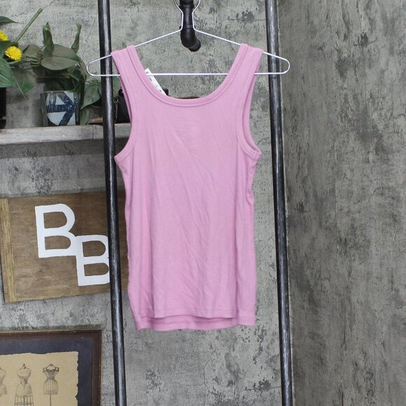 NWT State Of Day Womens Ribbed Sleep Tank Top 100180162MS Mauve Orchid Purple XS - Picture 3 of 4